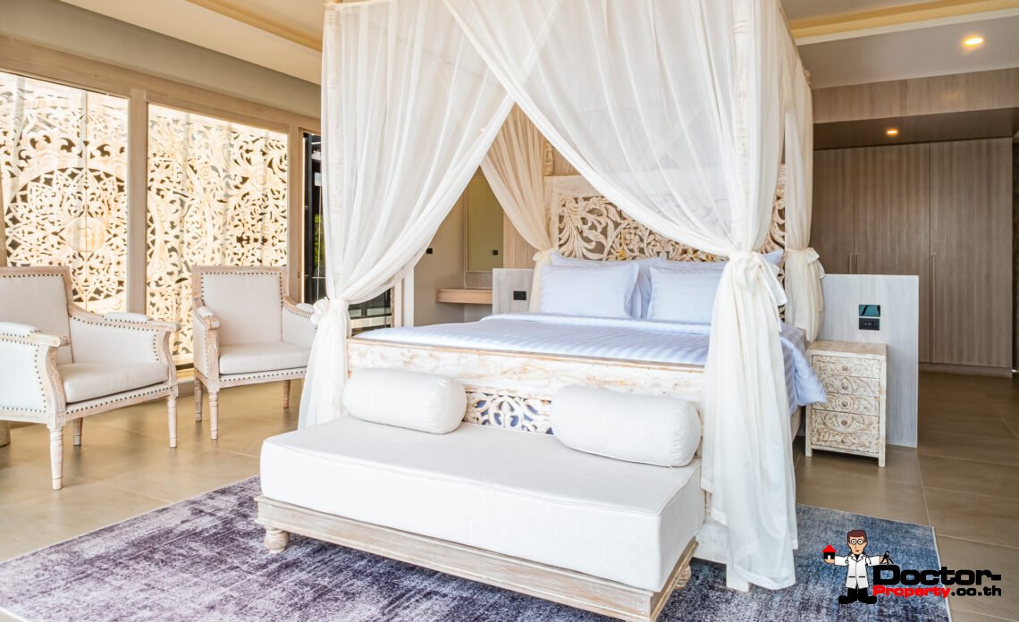 New Luxury 5 Bedroom with Stunning Sea view in Chaweng Noi, Koh Samui – For Sale